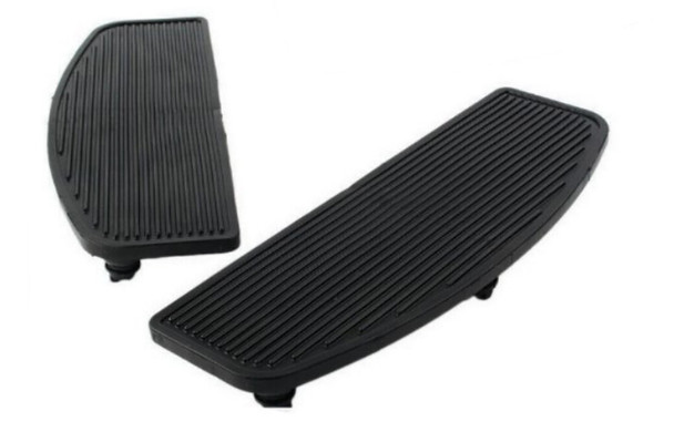 V-Twin - 27-1101 - Replacement Footboard Rubber Insert Set - Fits 2006-2016 Harley-Davidson FLST, FLTR, FLHR, FLT