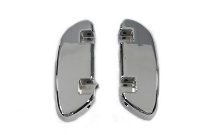 V-Twin - 27-1550 - Passenger Footboard Set Chrome