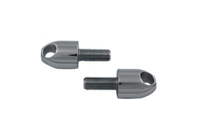 V-Twin - 27-1604 - Footpeg Mount Stud Chrome - Fits 1965-1973 Harley-Davidson FL