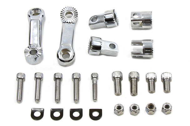 V-Twin - 27-1696 - Driver Footpeg Mount Set Adjustable