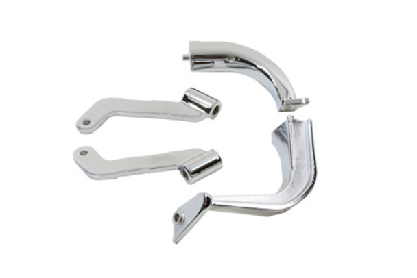 V-Twin - 27-1793 - Footboard Mount Bracket Set Chrome V-Twin - 27-1793 - Footboard Mount Bracket Set Chrome