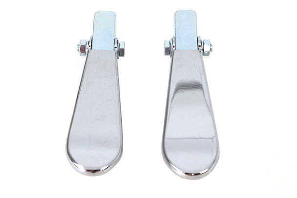 V-Twin - 27-1863 - Chrome Spoon Footpeg Set