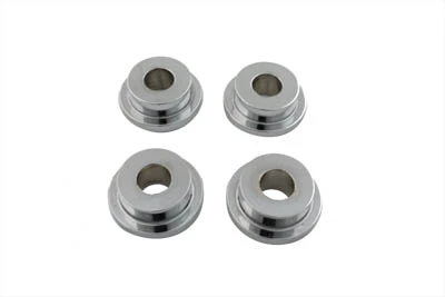 V-Twin - 28-0675 - Chrome Solid Mount Riser Kit - Fits 1980-1984 Harley-Davidson FLT, 1973-1984 FL