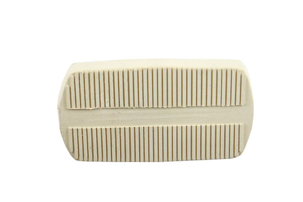 V-Twin - 28-0679 - White FLH Brake Pedal Rubber Kit - Fits 1965-1985 Harley-Davidson FL