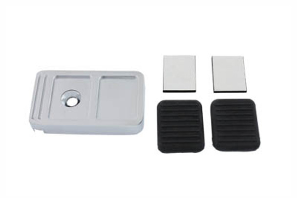 V-Twin - 28-2226 - Brake Pedal Pad Chrome