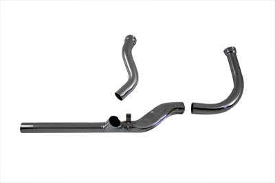 V-Twin - 29-0154 - 2 into 1 Chrome Exhaust Header