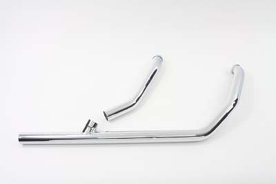 V-Twin - 29-1158 - 2 into 1 FLT Exhaust Header Pipe Set