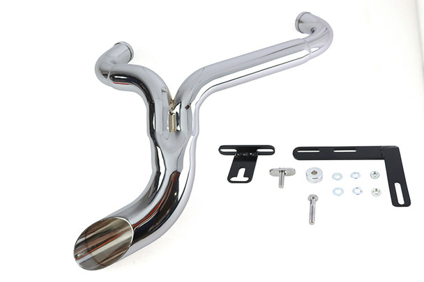 V-Twin - 29-1935 - Wyatt Gatling Ground Pounder Exhaust System Chrome