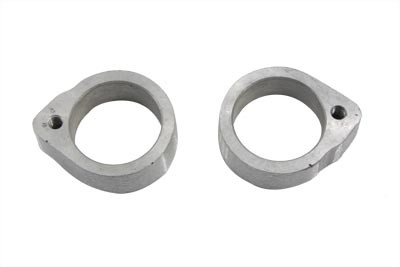 V-Twin - 30-0105 - Exhaust Repair Ports Aluminum - Fits 1971-1984 Harley-Davidson FX, 1966-1984 FL