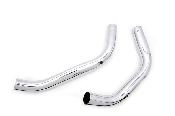 V-Twin - 30-0193 - Replica Exhaust Header Set Chrome