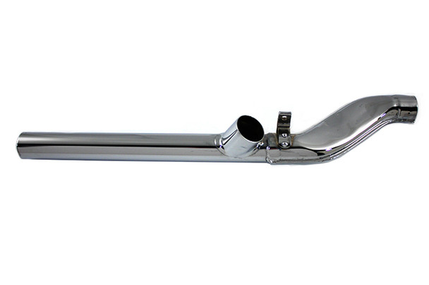 V-Twin - 30-0194 - Flat Header and Y Exhaust Connector Combo Chrome