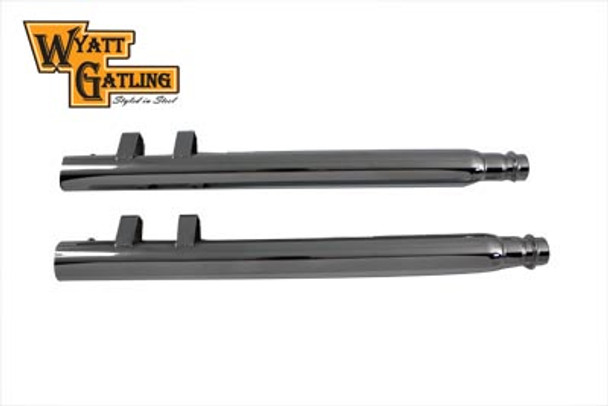V-Twin - 30-0352 - Wyatt Gatling Dumper Exhaust Straight Pipe Set