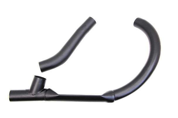 V-Twin - 30-0622 - Black Exhaust Header Set
