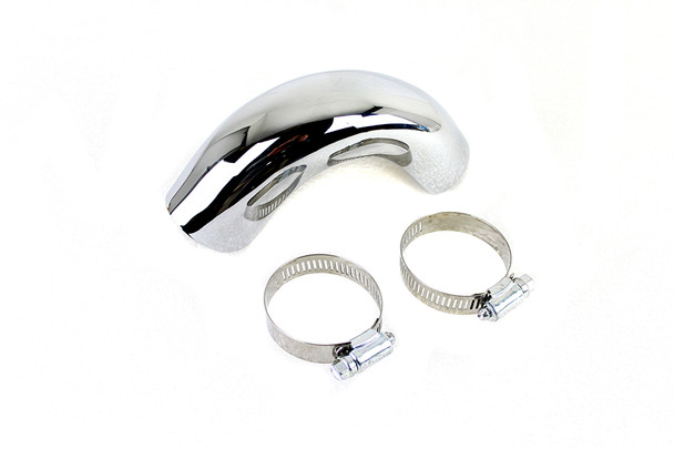 V-Twin - 30-0675 - Chrome Rear Heat Shield