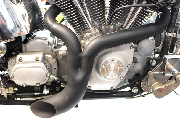 V-Twin - 30-0809 - Wyatt Gatling FXST Ground Pounder Black