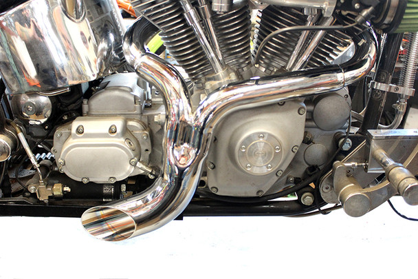 V-Twin - 30-0810 - Wyatt Gatling FXST Ground Pounder Chrome