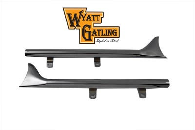 V-Twin - 30-0846 - Wyatt Gatling 29 inch Fishtail Tip Extension Set