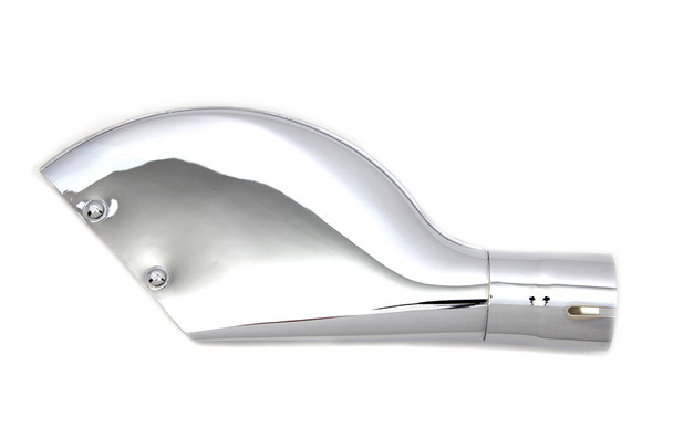 V-Twin - 30-1393 - Batique Style Exhaust Pipe End