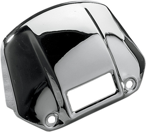 Drag Specialties - Chrome Headlight Visor Covers