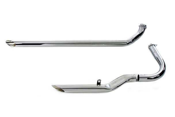 V-Twin - 30-3164 - 1-3/4 inch Rigid Shotgun Shovelhead Header Set