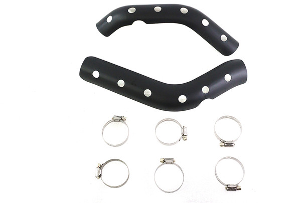 V-Twin - 30-3432 - XL Heat Shield Set Black - Fits 1986-2003 Harley-Davidson XL