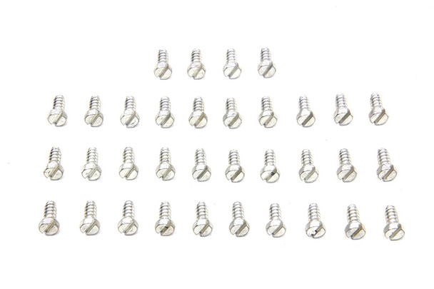 V-Twin - 3024-34 - Rocker Arm Cover Screw Kit Cadmium