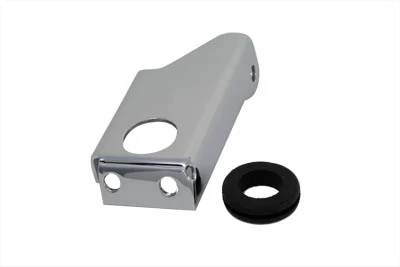 V-Twin - 31-0130 - Battery Tray Support Carrier Bracket Chrome - Fits 1967-1978 Harley-Davidson XLH