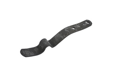 V-Twin - 31-0186 - Parkerized Rear Kickstand Catch - Fits 1937-1946 Harley-Davidson UL, 1941-1946 FL, 1937-1940 EL