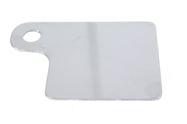 V-Twin - 31-0264 - Inspection Tag Holder 1/2 inch Mount Chrome