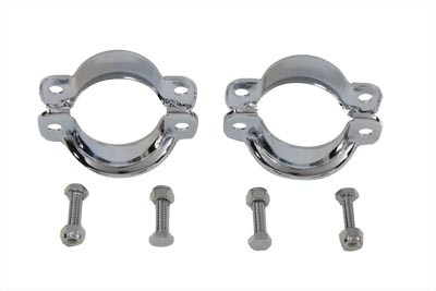 V-Twin - 31-0450 - Muffler Inlet Clamp Set - Fits 1985-1994 Harley-Davidson FLT