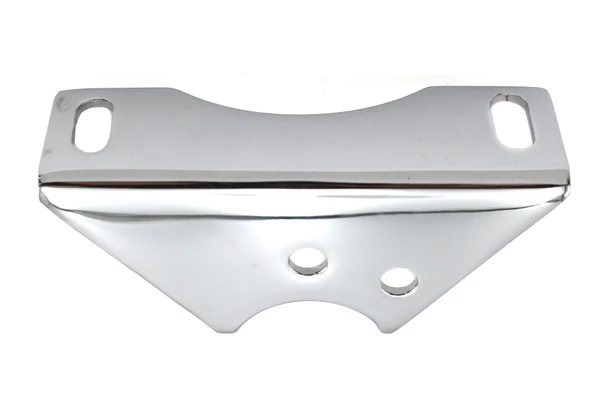 V-Twin - 31-0593 - Chrome Regulator Mount for 12 Volt Generator - Fits 1958-1978 Harley-Davidson XL, 1958-1969 FL