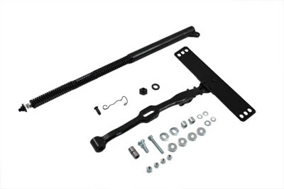 V-Twin - 31-0616 - Black Replica Seat Post and T Kit - Fits 1937-1948 Harley-Davidson UL, 1936-1940 EL, 1941-1964 FL