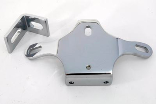 V-Twin - 31-0657 - Chrome Top Motor Mount Set