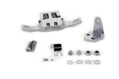 V-Twin - 31-0667 - Chrome Top Motor Mount - Fits 2000-2005 Harley-Davidson FXST, FLST