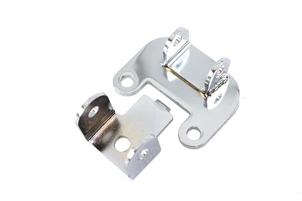 V-Twin - 31-0825 - Chrome Front Solo Seat Bracket - Fits 1984-1999 Harley-Davidson FXST, 1986-1999 FLST
