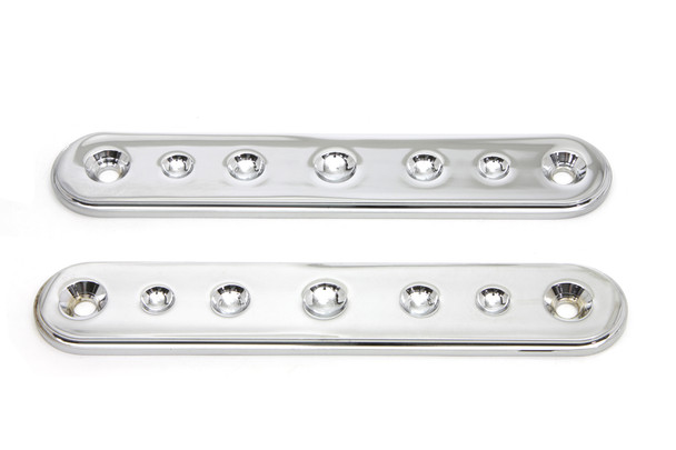 V-Twin - 31-0831 - Chrome Spotlamp Eliminator Bracket Set