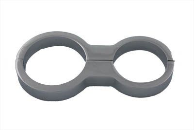 V-Twin - 31-0877 - Fork Tube Gauge Bracket Chrome 41mm