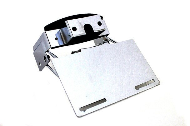 V-Twin - 31-1106 - Tail Lamp Chrome Stock Style Bracket - Fits 1984-1999 Harley-Davidson FXST, 1980-1986 FX