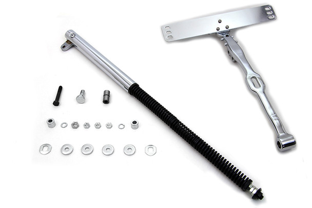 V-Twin - 31-1241 - Chrome Seat Post and T Kit - Fits 1937 Harley-Davidson EL, UL