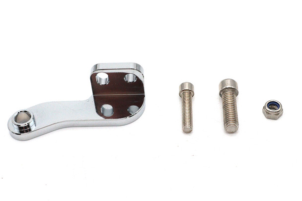 V-Twin - 31-1329 - Chrome Gear Shifter Bracket