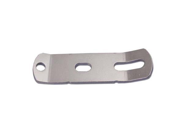 V-Twin - 31-1346 - Front Fender Zinc Trim Bumper Bracket - Fits 1980-1999 Harley-Davidson FLT, 1977-1984 FLH