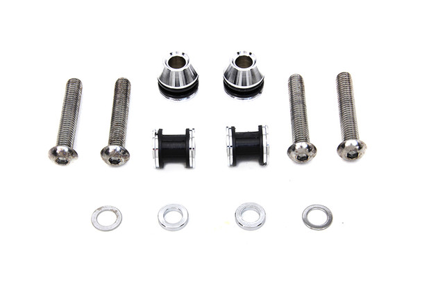 V-Twin - 31-1739 - Docking Hardware Kit - Fits 2008-2017 Harley-Davidson FXD, 2006-2008 FXDWG