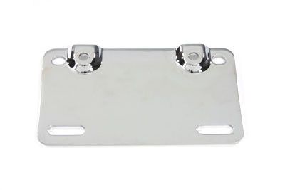 V-Twin - 31-1756 - Lamp Bar Mount Plate Chrome