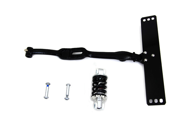 V-Twin - 31-1761 - Chrome Seat Tee with Shock Kit - Fits 1936-1973 Harley-Davidson G, 1936-1952 W, 1941-1980 FL