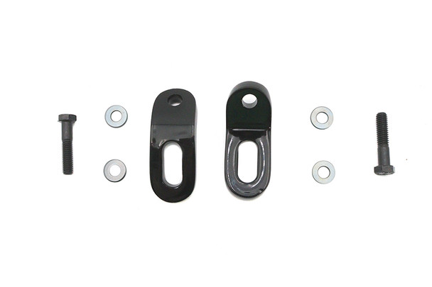 V-Twin - 31-1796 - Wyatt Gatling Tie Down Anchor Set Black