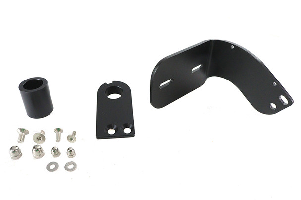 V-Twin - 31-1850 - M8 Side Mount License Plate Bracket