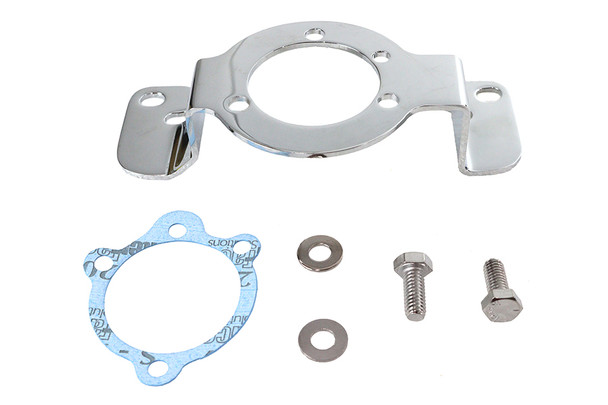 V-Twin - 31-4041 - Air Cleaner Bracket Chrome - Fits 1984-1989 Harley-Davidson FXST, FXR, 1986-1989 FLST
