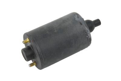 V-Twin - 32-0131 - Black 6 Volt Dual Coil
