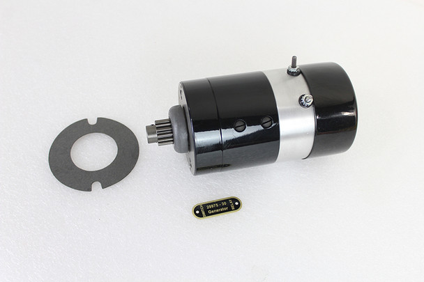 V-Twin - 32-0215 - Black 32E 6 Volt Generator Assembly Overhead Valve