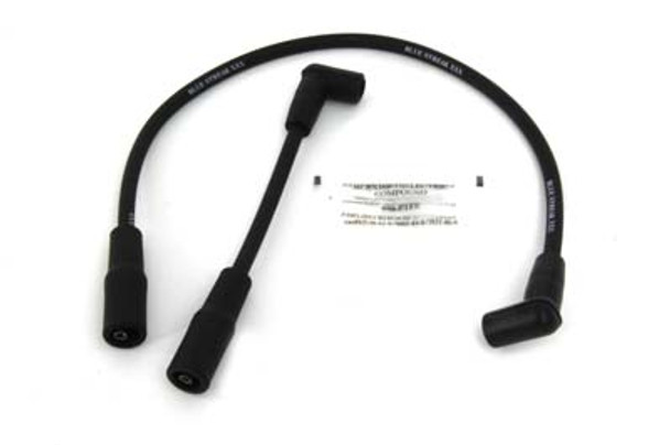 V-Twin - 32-0262 - Blue Streak 8mm Spark Plug Wire Set